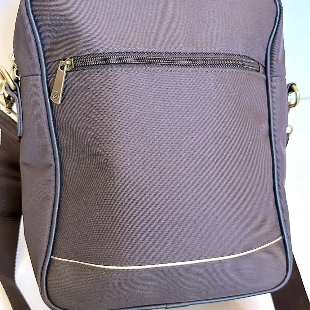 Ballantines Sling Bag in Brown with gold details